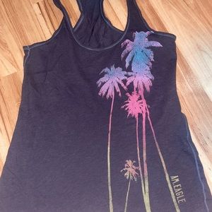 Ladies american eagle vintage tank top